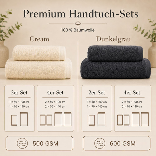 Handtuch set 100 - handtuch,