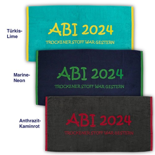 Abi strandlaken badetuch 2024 - strandlaken,